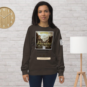 Liner Notes Unisex organic sweatshirt